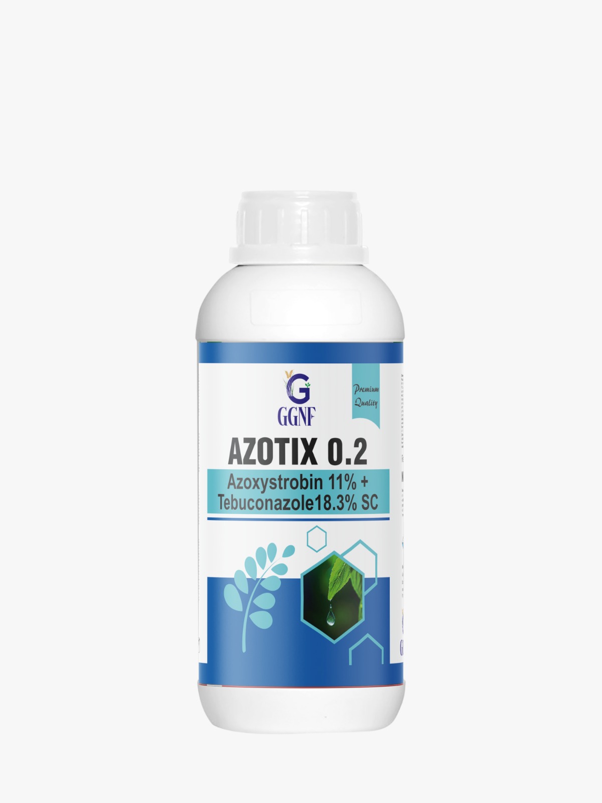 GGNF AZOTIX (Azoxystrobin 11% + Tebuconazole 18.3% SC) — Broad-Spectrum Systemic Fungicide
