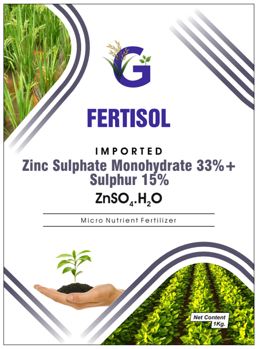 Fertisol Zinc Sulphate Monohydrate 33%