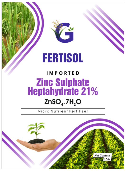 Fertisol Zinc Sulphate Heptahydrate 21%